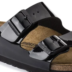 Birkenstock Two-Strap Sandals<Arizona Black Patent