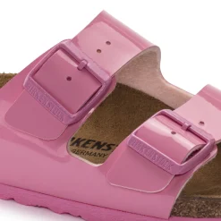 Birkenstock Two-Strap Sandals<Arizona Patent Candy Pink