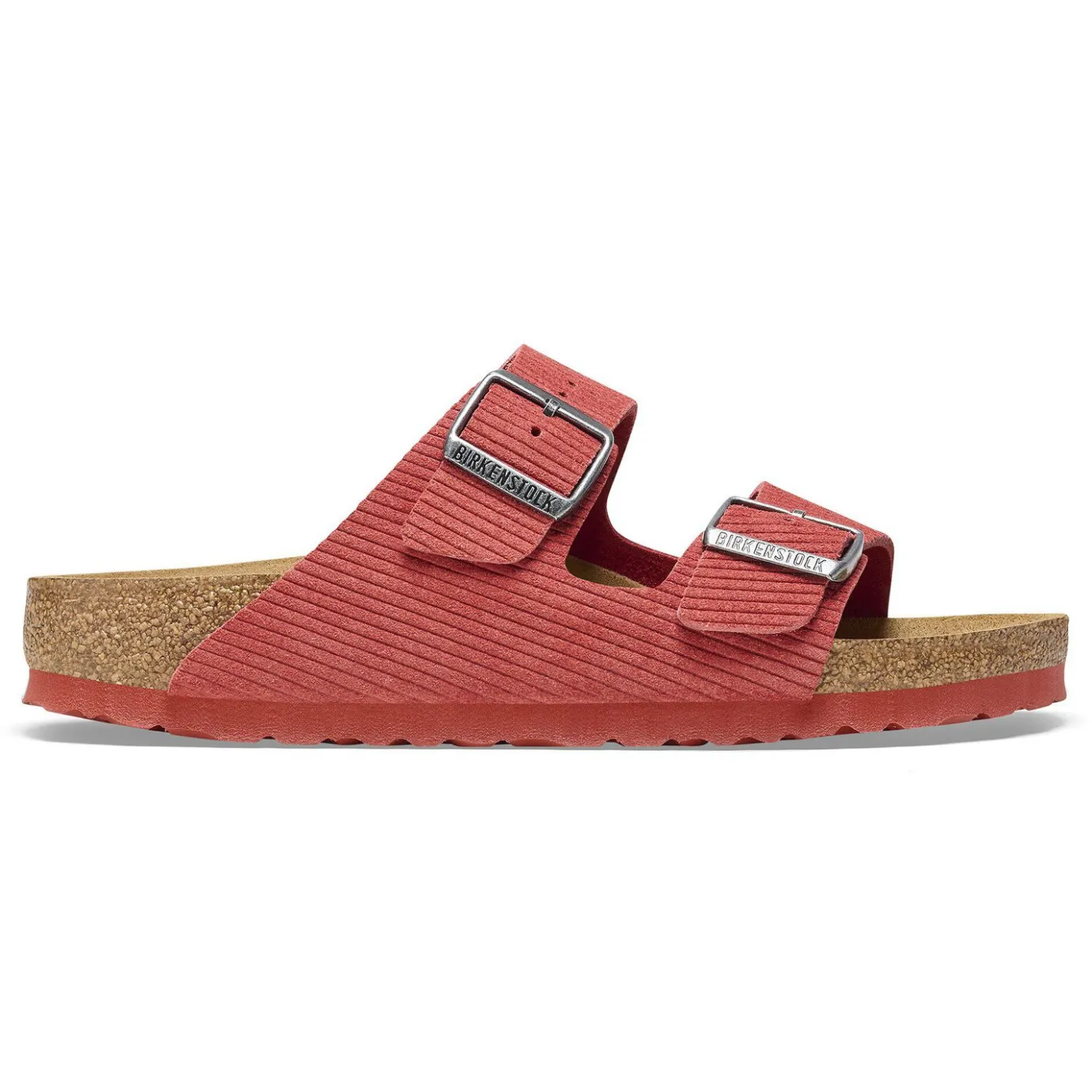 Birkenstock Two-Strap Sandals<Arizona Corduroy Sienna Red