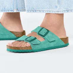 Birkenstock Two-Strap Sandals<Arizona Digital Green