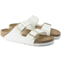 Birkenstock Two-Strap Sandals<Arizona Patent White