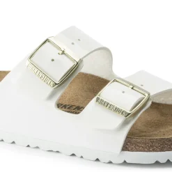 Birkenstock Two-Strap Sandals<Arizona Patent White