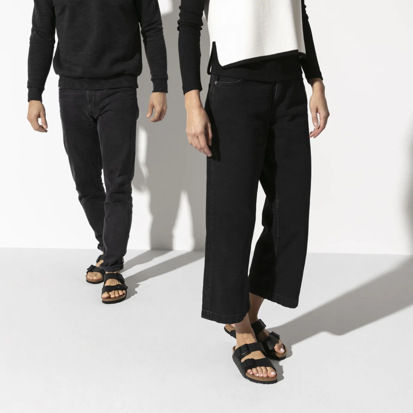 Birkenstock Two-Strap Sandals<Arizona Black