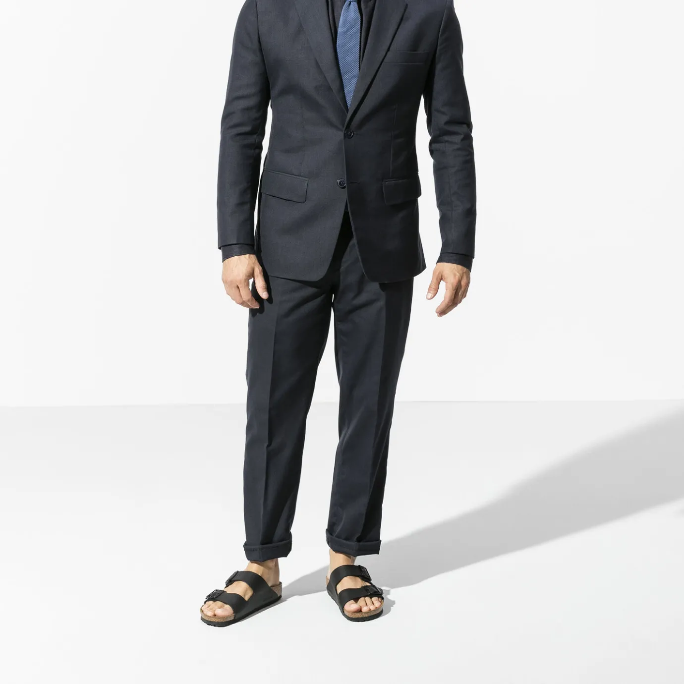 Birkenstock Two-Strap Sandals<Arizona Black