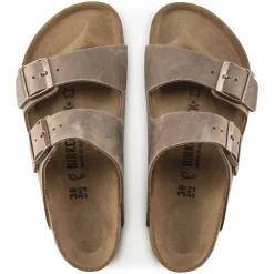 Birkenstock Two-Strap Sandals<Arizona Tobacco Brown