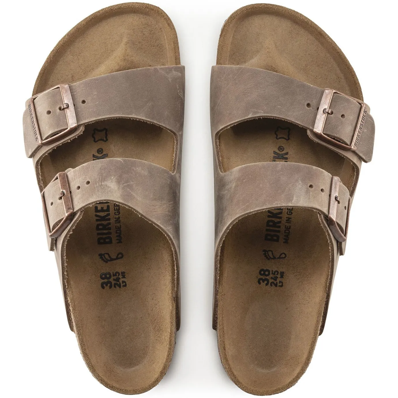 Birkenstock Two-Strap Sandals<Arizona Tobacco Brown