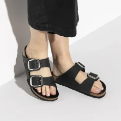 Birkenstock Two-Strap Sandals<Arizona Big Buckle Black