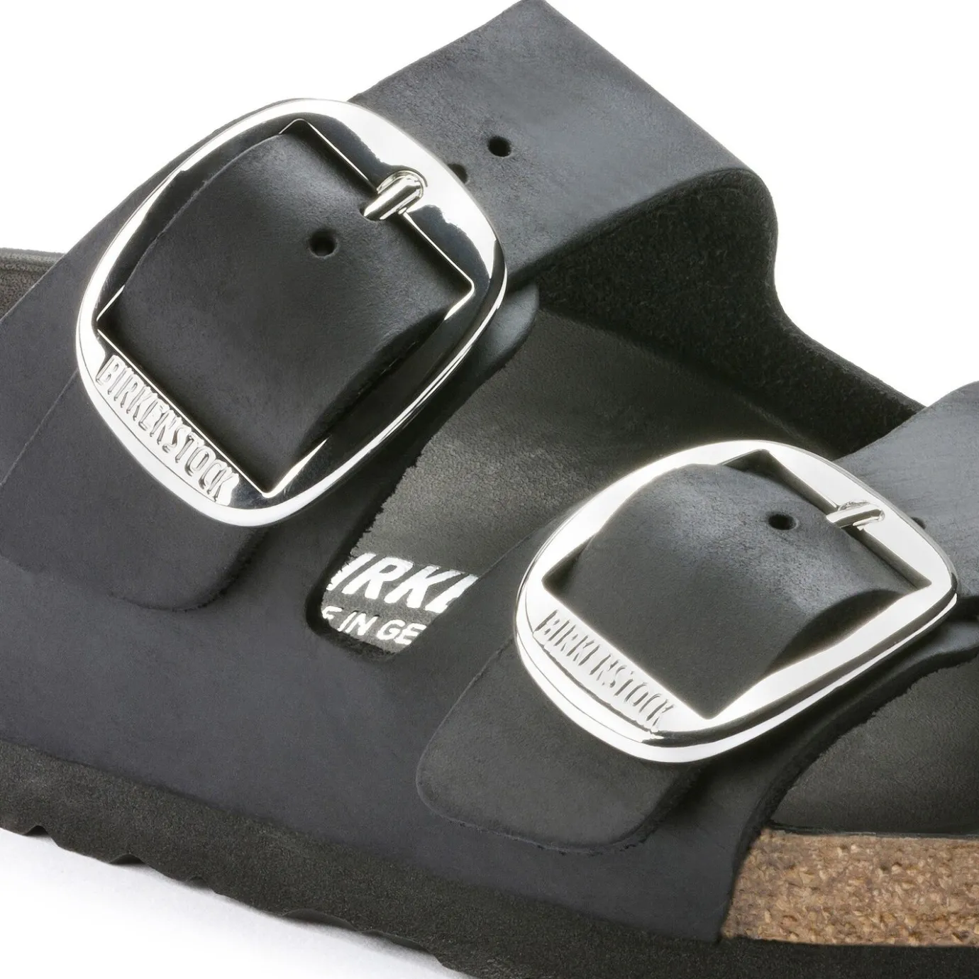 Birkenstock Two-Strap Sandals<Arizona Big Buckle Black