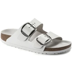 Birkenstock Two-Strap Sandals<Arizona Big Buckle White