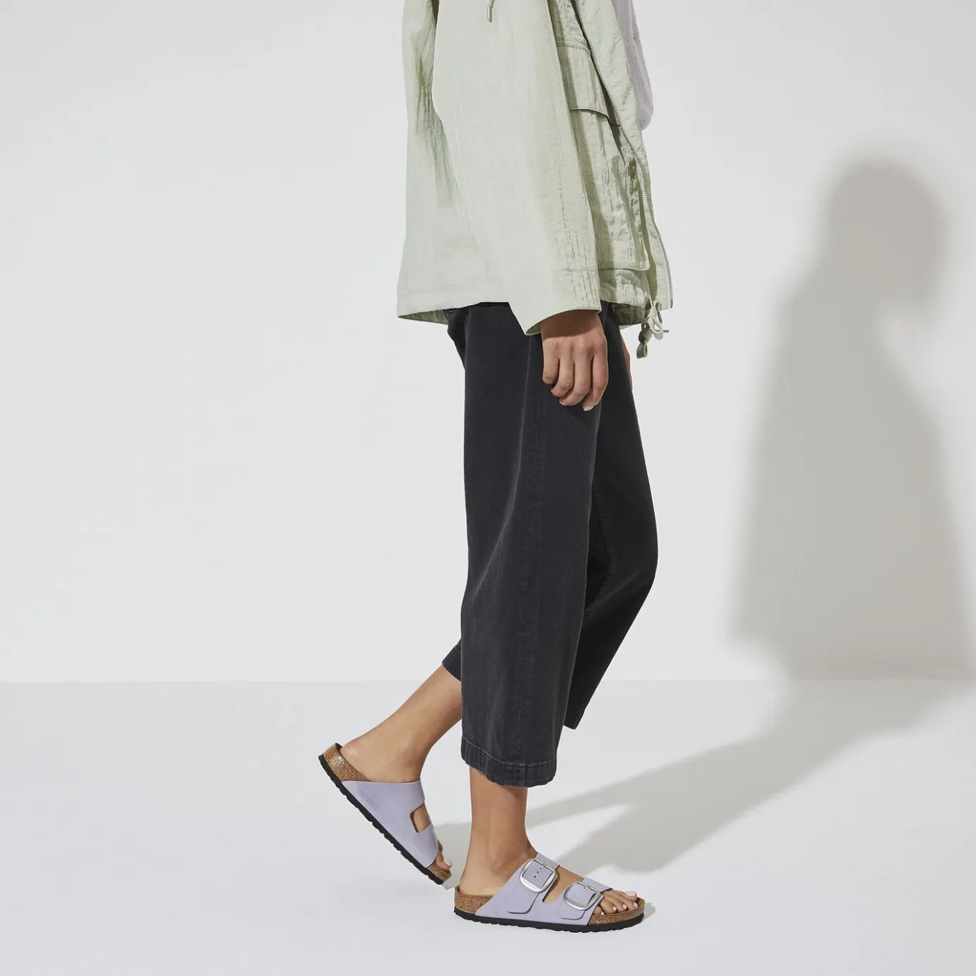 Birkenstock Two-Strap Sandals<Arizona Big Buckle Purple Fog
