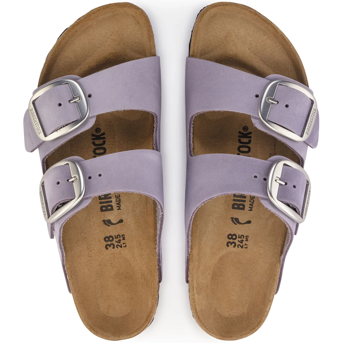 Birkenstock Two-Strap Sandals<Arizona Big Buckle Purple Fog