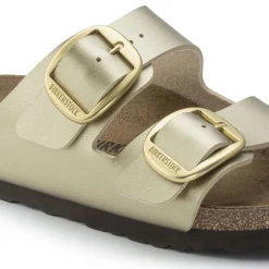 Birkenstock Two-Strap Sandals<Arizona Big Buckle Gold