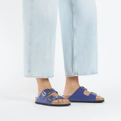 Birkenstock Two-Strap Sandals<Arizona Big Buckle High-Shine Cobalt