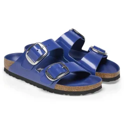 Birkenstock Two-Strap Sandals<Arizona Big Buckle High-Shine Cobalt
