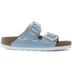Birkenstock Two-Strap Sandals<Arizona Big Buckle Patent Dove Blue