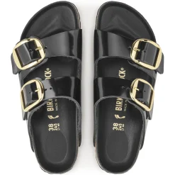 Birkenstock Two-Strap Sandals<Arizona Big Buckle High Shine Black