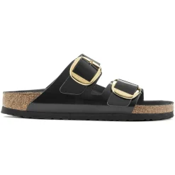 Birkenstock Two-Strap Sandals<Arizona Big Buckle High Shine Black