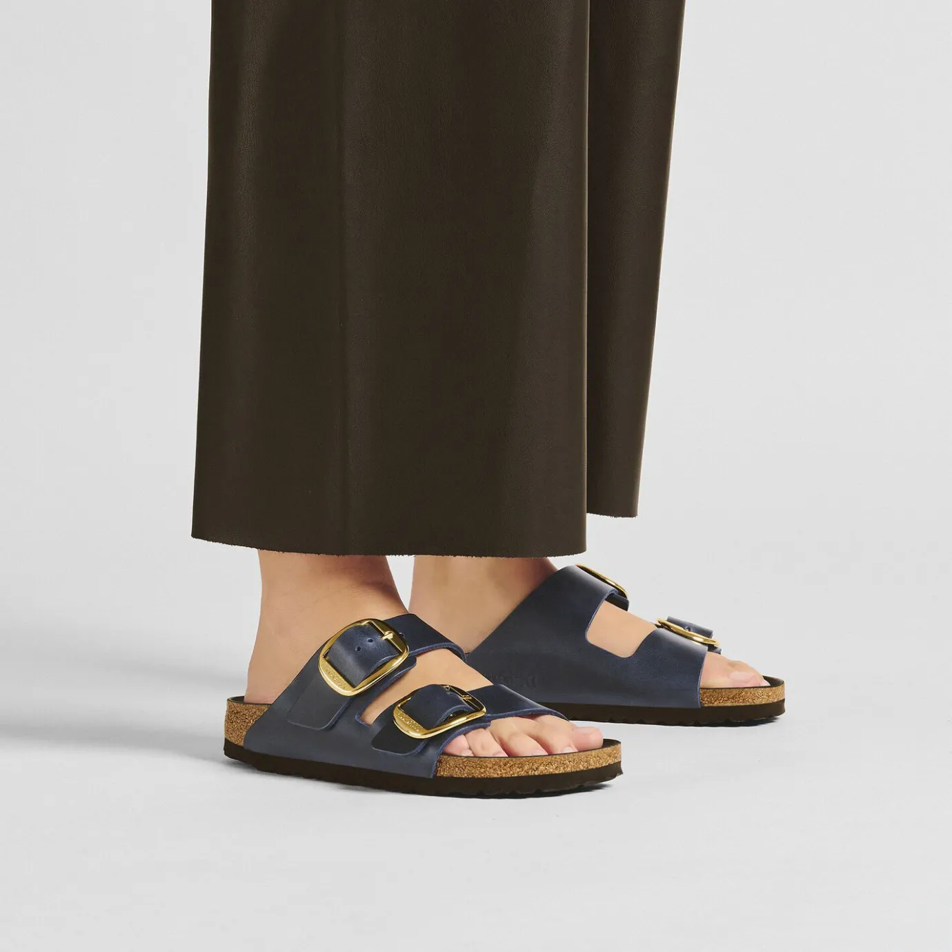 Birkenstock Two-Strap Sandals<Arizona Big Buckle Blue