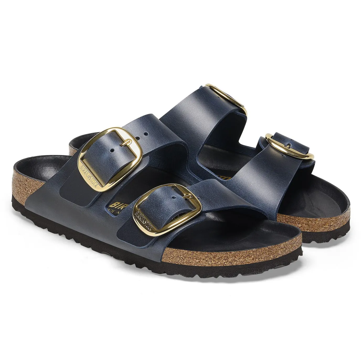 Birkenstock Two-Strap Sandals<Arizona Big Buckle Blue