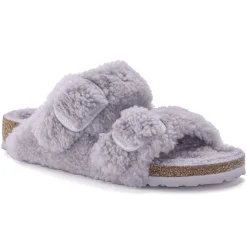 Birkenstock Two-Strap Sandals<Arizona Big Buckle Teddy Purple Fog