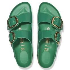 Birkenstock Two-Strap Sandals<Arizona Big Buckle High-Shine Digital Green