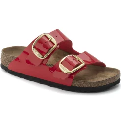 Birkenstock Two-Strap Sandals<Arizona Big Buckle Patent Cherry