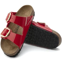 Birkenstock Two-Strap Sandals<Arizona Big Buckle Patent Cherry
