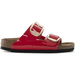 Birkenstock Two-Strap Sandals<Arizona Big Buckle Patent Cherry