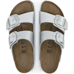 Birkenstock Two-Strap Sandals<Arizona Big Buckle Silver