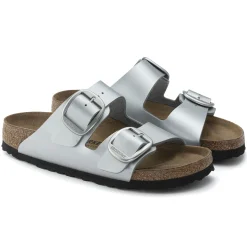 Birkenstock Two-Strap Sandals<Arizona Big Buckle Silver
