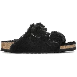 Birkenstock Two-Strap Sandals<Arizona Big Buckle Teddy Black