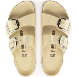 Birkenstock Two-Strap Sandals<Arizona Big Buckle High Shine Butter