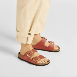 Birkenstock Two-Strap Sandals<Arizona Big Buckle Mars Red