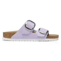 Birkenstock Two-Strap Sandals<Arizona Big Buckle Rivet Logo Vegan Canvas Purple Fog