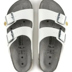 Birkenstock Two-Strap Sandals<Arizona Esd White