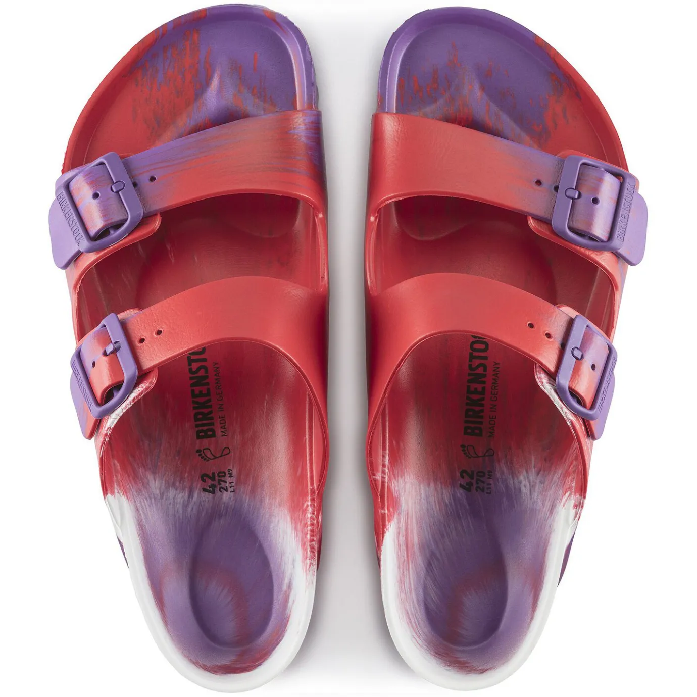 Birkenstock Two-Strap Sandals<Arizona Essentials Multicolor Bright Violet