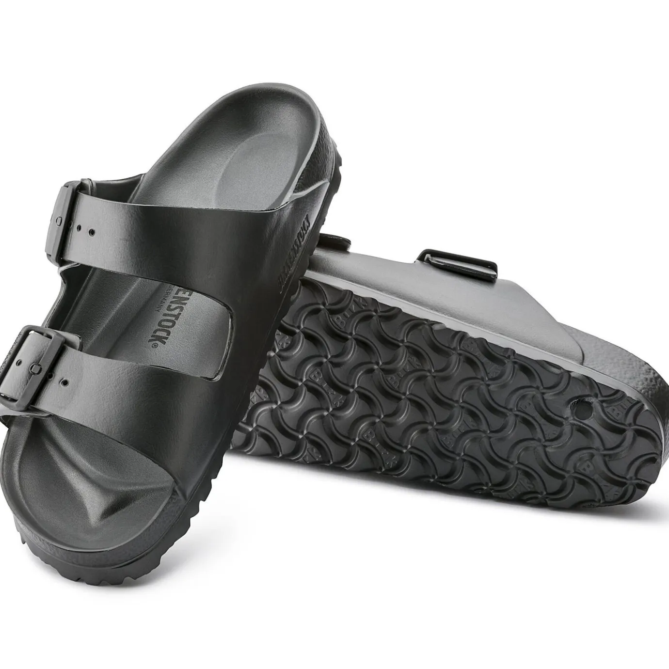 Birkenstock Two-Strap Sandals<Arizona Essentials Anthracite