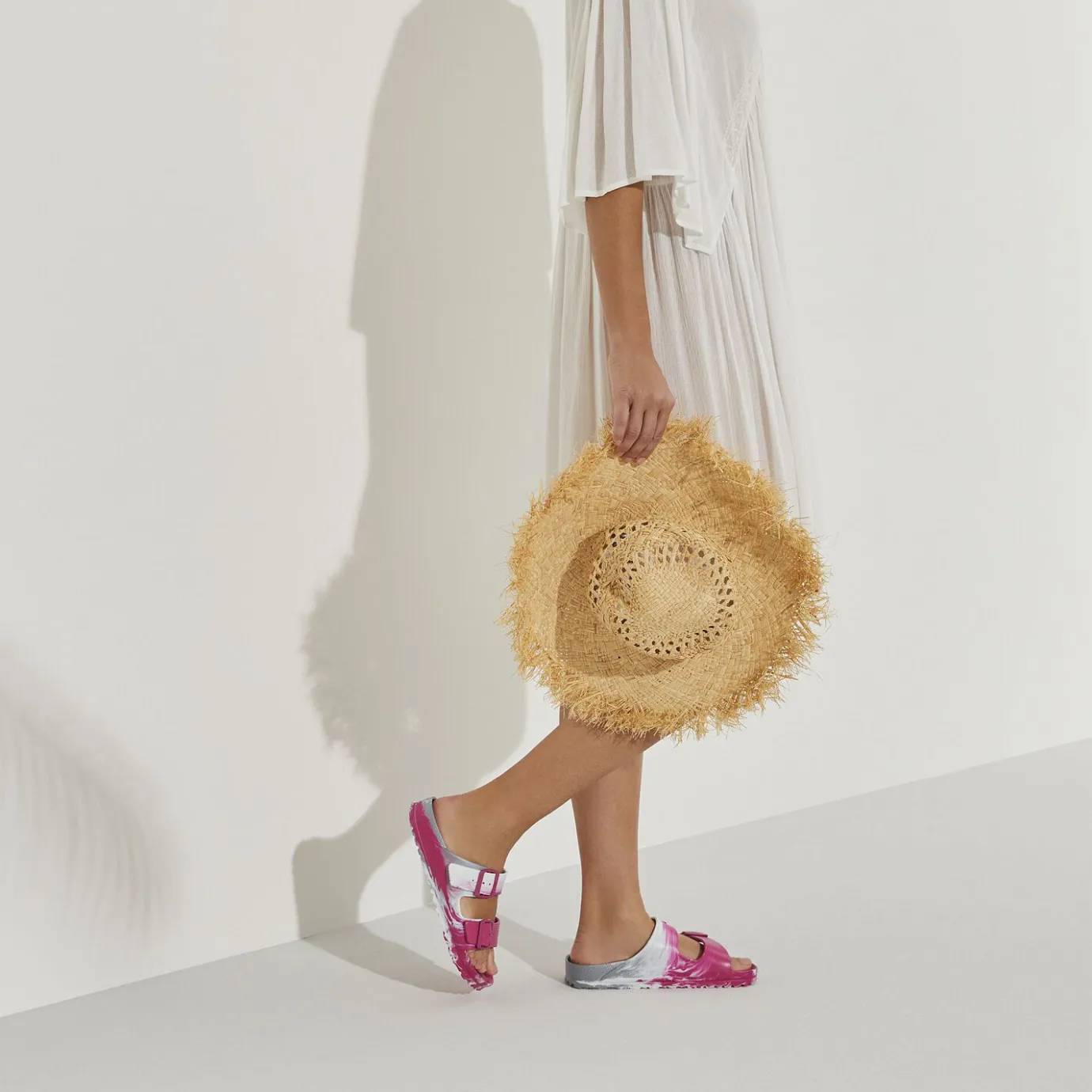 Birkenstock Two-Strap Sandals<Arizona Essentials Beetroot Purple