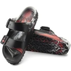 Birkenstock Two-Strap Sandals<Arizona Essentials Multi Color Red/Black/White
