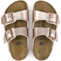 Birkenstock Strap Sandals<Arizona Kids Electric Metallic Copper