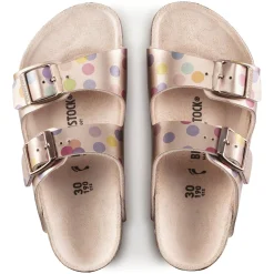 Birkenstock Strap Sandals<Arizona Kids Electric Metallic Dots Copper