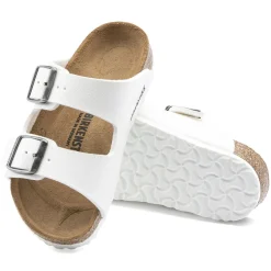 Birkenstock Strap Sandals<Arizona Kids White