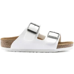 Birkenstock Strap Sandals<Arizona Kids White