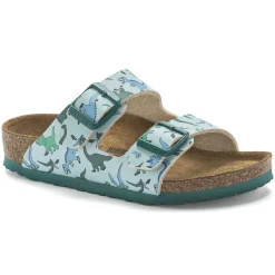 Birkenstock Strap Sandals<Arizona Kids Big Dino Light Blue