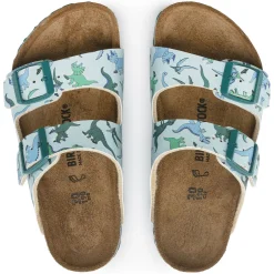 Birkenstock Strap Sandals<Arizona Kids Big Dino Light Blue