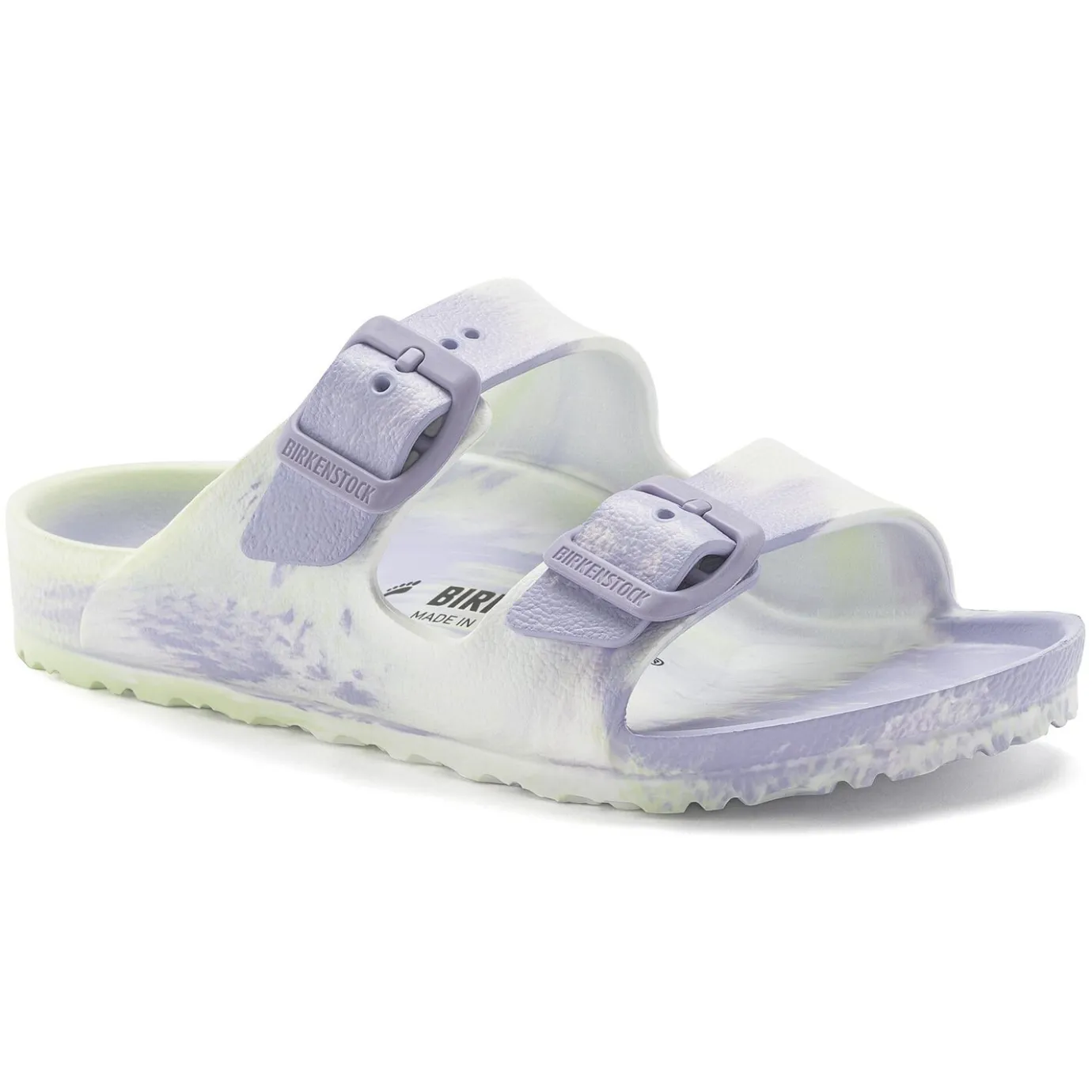 Birkenstock Strap Sandals<Arizona Kids Faded Lime Multi