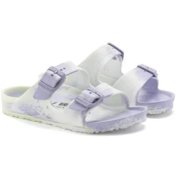 Birkenstock Strap Sandals<Arizona Kids Faded Lime Multi