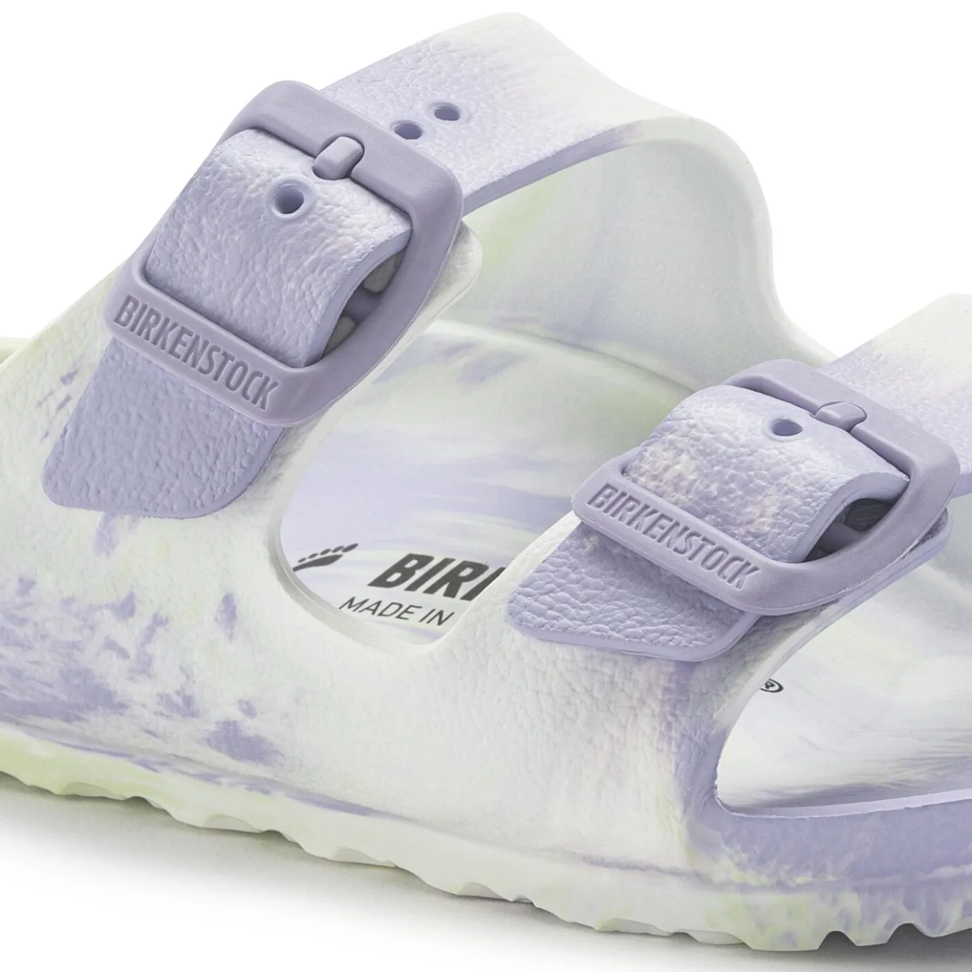 Birkenstock Strap Sandals<Arizona Kids Faded Lime Multi