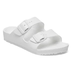 Birkenstock Strap Sandals<Arizona Kids White