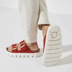 Birkenstock Two-Strap Sandals<Arizona Pap Chunky Tomato